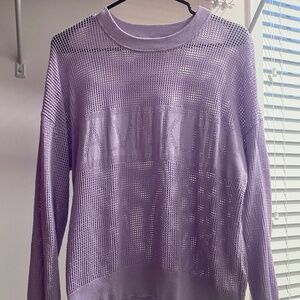 CALVIN KLEIN purple sweater